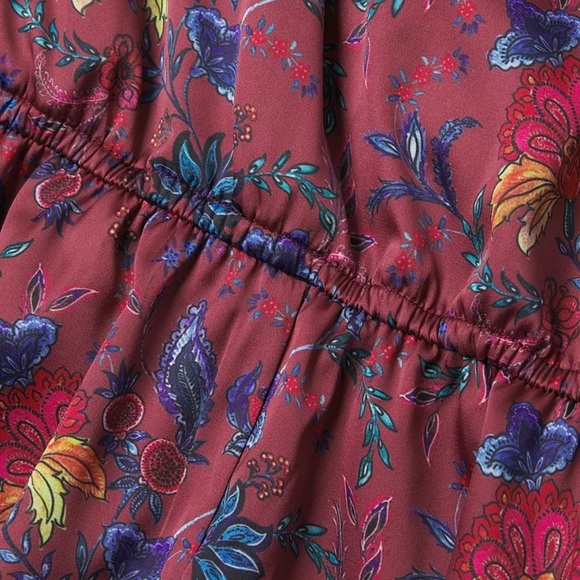 NWT HUTCH Hutch Tara Floral Satin Minidress - Picture 5 of 11